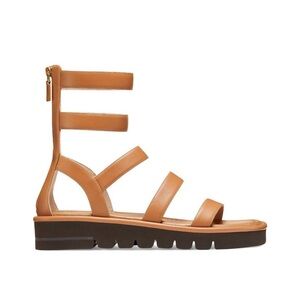 Stuart Weitzman Gala Lift Sandal GLADIATOR brown PLATFORM size 10.5
